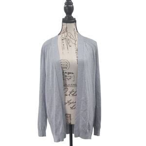 Love Ellie Stitch Fix women's Grey open front cardigan Size Small office church